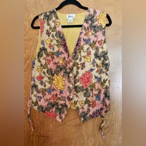 Theo Women's Floral Vest - Multicolor